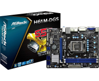 ASRock H61M-DGS (H61 PCI-E DDR3) - 116444 - zdjęcie 1